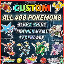 POKEMON LEGENDS ZA✨Custom ALL 400 Pokémons✨ 6IV SHINY ALPHA ✨MEGA DIMENSION Z-A picture