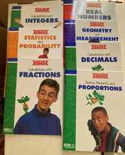 ETA Versa Tiles Math Lab Level 8 LOT OF 7 Books VersaTiles Home School picture