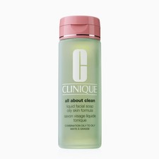 Clinique All About Clean Facial Cleanser Oily Skin Types 3 4 6.7 fl oz picture
