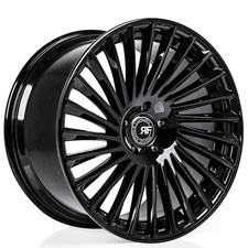 22x9/22x10.5 Road Force Wheels RF23 Gloss Black Rims (4pcs) picture