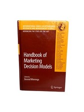Handbook of Marketing Decision Models, Hardcover by Wierenga, Berend picture