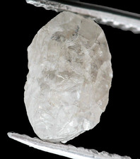 3ct SILVER WHITE DIAMOND ROUGH FACET GEM CANADA NATURAL AUTHENTIC UNCUT RAW NICE picture