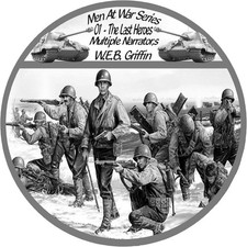 W.E.B. Griffin :: Men At War   Series 7 audio books on 7`Mp3 Cs picture