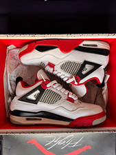 Jordan Air Jordan 4 Retro Fire Red 2020 DC7770-160 White/Red/Black picture