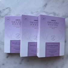 Sutera SMOOTHING FOOT PEEL- EXP:12/21. Lavender Extract PACK OF 3(6 MASK) picture