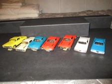 Vintage/ELDON/ SLOT/CAR/PARTS/LOT(7/CARS/CHEVY/FORD/PONTIAC)1963/Nice/Old/Cars picture