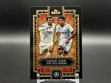 2023-24 Topps Deco UEFA Club  - Then & Now Zinedine Zidane, Jude Bellingham picture