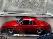 Maisto Buick Grand National 1987 1:18 Diecast Car Red Special Edition Brand New picture