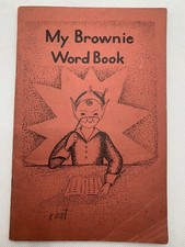 Vintage My Brownie Word Book 1958 St. Francis Milwaukee Wisconsin Catholic Pixie picture