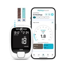 KETO-MOJO GK+ Bluetooth Glucose & Ketone Testing Kit + Free APP for Ketosis picture