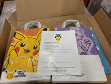 Pokemon 30th Anniversary Marketing Kit Seek and Find Posters Store Bags and More picture