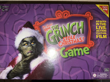 VINTAGE How the Grinch Stole Christmas Game Dr. Seuss 2000 Kids Factory Sealed picture