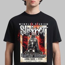 Slipknot Wembley Stadium 2027 Show London UK 3 July 2027 With Marilyn Mason Lorn picture