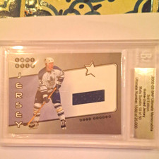 BAP 2002-03 Ultimate Memorabilia 3rd Ed Mats Sundin Jersey #J 10/50 picture