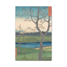 unknown - Musashi, Koshigaya Zai - 4th month horse year 1858 - Canvas Wall Art picture