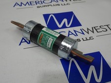 Bussman Fusetron FRN-R-200 200 Amp 250 Volt RK5 Dual Element Fuse Lot of 3 picture