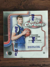 2025/26 Topps Chrome NBA Mega Box (42 Cards) Factory Sealed New In Stock picture