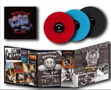 Motörhead Iron Fist 3LP Sealed Back On Black 180g Red Blue Black Vinyl BOBV110 picture