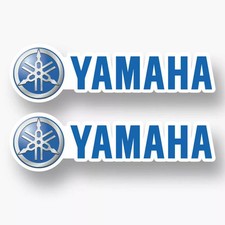 2X YAMAHA DECAL STICKER USA MADE TRUCK VEHICLE FISHING BOATS MOTOR BASS CAR picture