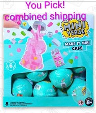 NEW SEALED Miniverse Cafe 6 Wave 2 / B *YOU PICK* COMBINED Shipping  read descp picture