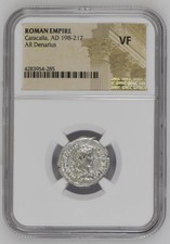 NGC VF Denarius Caracalla AD198-217 NGC Ancients Certified - Very Fine Roman picture