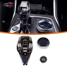 3Pcs Crystal Shift Knob Replacement Kit For BMW G20 G05 G07 G06 G08 G29 2019‑26 picture