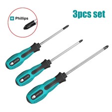 JIS Screwdriver Set  #1#2#3) – Magnetic Tips, S2 Alloy Steel, Meets JIS B4 US... picture