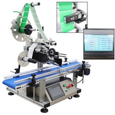LT-160 Automatic Desktop Conveyor Table Plane Labeling Machine Label Maker 110V picture