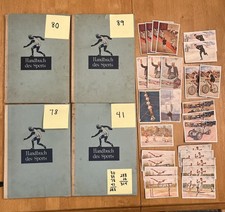 Handbuch Des Sports (4) Not Complete Books Sanella Margarine 314 Cards(no Ruth) picture
