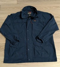 VINTAGE L.L. BEAN WATER RESISTANT WINDBREAKER JACKET NAVY MENS  SIZE XLARGE EUC picture