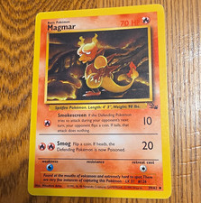 Magmar 39/62 Fossil Regular Uncommon Unlimited Eng 1999 Mitsuhiro Arita 70 HP picture