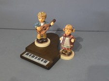 MUSICAL MEDLEY 3 Piece SET Hummel with Piano Germany W/ Box picture
