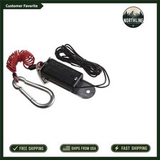 High-Strength 6FT Zip Breakaway Cable & Switch for Universal Trailer Fit picture