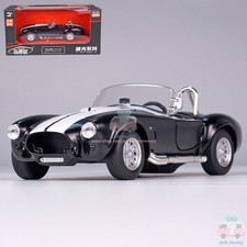 1:36 Shelby Cobra 427 SC 1965 Model Car Diecast Vehicle Collection Gift Black picture