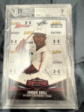 2016 Bowman under Armour 5 x 7 JORDON ADELL BGS 9    / 5 pop 1 picture