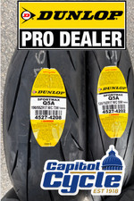 DUNLOP SPORTMAX Q5A TIRE SET 120/70ZR-17 190/55ZR-17 FRONT AND REAR - 2 TIRES picture