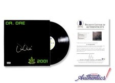 Dr. Dre Signed Autographed Vinyl LP “2001” Beckett Authenticated picture