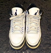 Jordan Air Jordan 3 Retro Dark Iris CT8532-105 Men’s Mid Top Lace-Up Sneaker picture