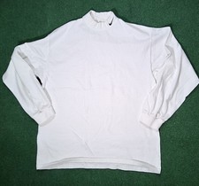 VINTAGE 90's NIKE LS Shirt High Neck Swoosh USA Large picture