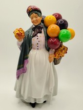 Royal Doulton Biddy Penny Farthing HN1843 Balloon Lady Vintage 9” Tall picture