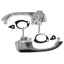 Left & Right Side Front Door Handle Set Steel fits 68-69 Chevelle 4032-440-68S picture