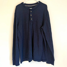 Eddie Bauer Men's Big & Tall Blue T-Shirt Tee Top Shirt, Size XLT picture