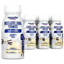 Equate Original Nutritional Shake, Vanilla, 8 Fl Oz, 6 Count picture