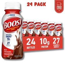 BOOST Original, Nutritional Drink, Rich Chocolate, 10g Protein, Pack24 - 8 fl oz picture