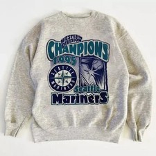 Vtg 1995 Seattle Mariners MLB Football NFL Unisex Crewneck sweatshirt KH17541 picture