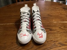 Danhausen Autographed Signed Super Kick Shoes Size 8 picture