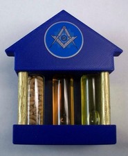 Masonic Fellowcraft token, Corn, Wine & Oil picture