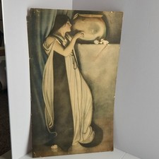 Antique John White Alexander Isabella & Pot of Basil  Print Art Nouveau picture