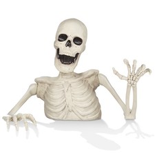 3 Ft. Halloween Groundbreaker Skeleton, Giant Scary Outdoor Yard Decoration picture