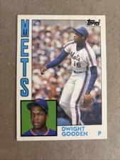 1984 TOPPS Traded #42T Dwight Gooden Rookie Card RC New York Mets Iconic 80s  picture
